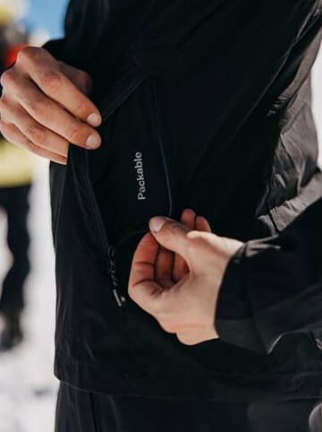 Burton Funktionsjacke "[ak] Dispatcher Ultralight" in Schwarz