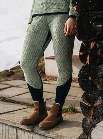 Burton Funktionsleggings "[ak] Baker High Loft" in Grün/ Schwarz