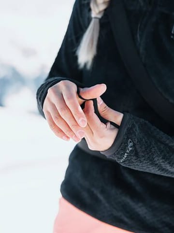Burton Fleecepullover "[ak] Baker High Loft" in Schwarz