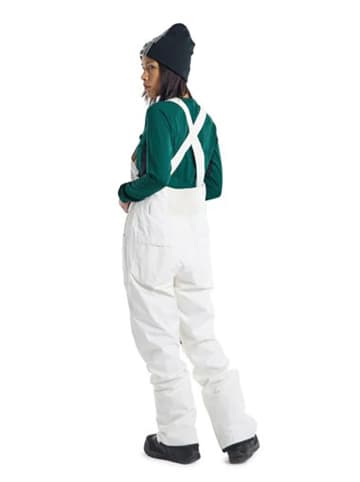 Burton Spodnie narciarskie "Avalon GORE-TEX 2L" w kolorze białym