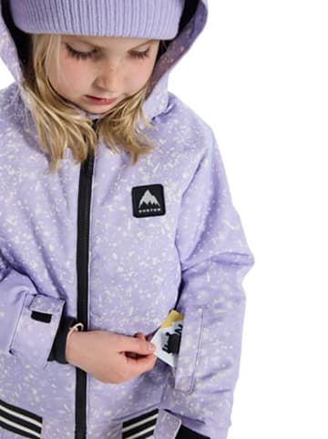 Burton Ski-/ Snowboardjacke "2L Bomber" in Lila/ Weiß