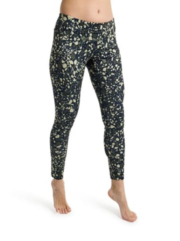 Burton Funktionsunterhose "Lightweight X" in Dunkelblau/ Khaki/ Gelb