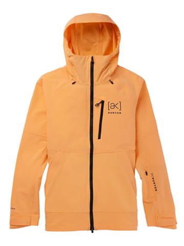 Burton Ski-/ Snowboardjacke "[ak] Softshell" in Orange/ Schwarz