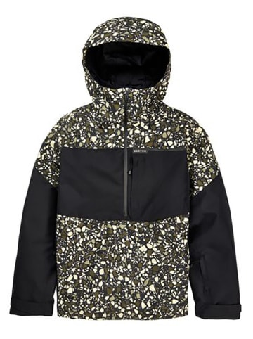 Burton Kurtka narciarska "Pillowline GORE-TEX 2L" w kolorze czarno-oliwkowo-żółtym