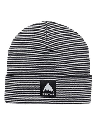 Burton Czapka "Stripe" w kolorze czarno-białym