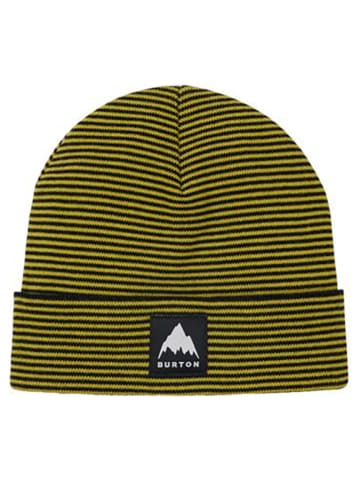 Burton Mütze "Stripe" in Schwarz/ Gelb
