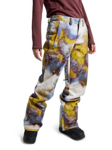 Burton Spodnie narciarskie "Society 2L" ze wzorem