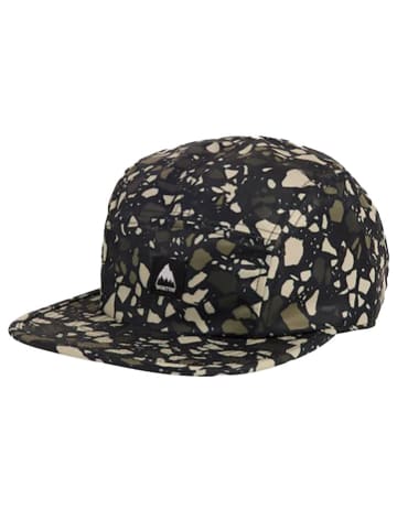 Burton Cap "Cordova" in Schwarz/ Khaki