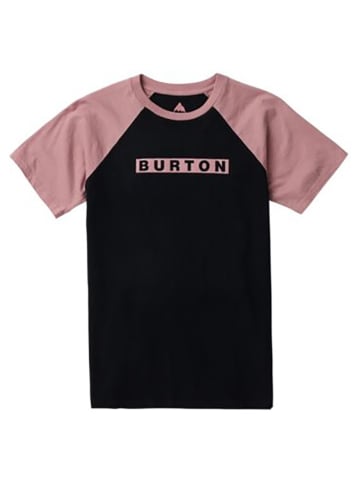 Burton Shirt "Vault" in Schwarz/ Rosa