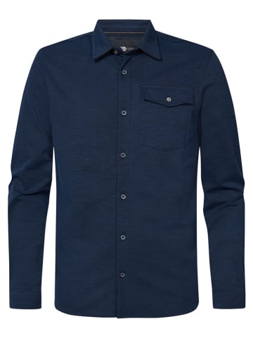 Petrol Industries Blouse -regular fit - donkerblauw