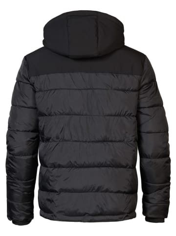 Petrol Industries Steppjacke in Schwarz