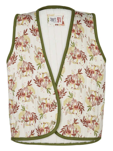 Noppies Omkeerbare bodywarmer "Jonestown" grijs/crème/lichtroze