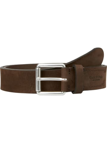 Marc O´Polo Leder-Gürtel "Aro" in Braun