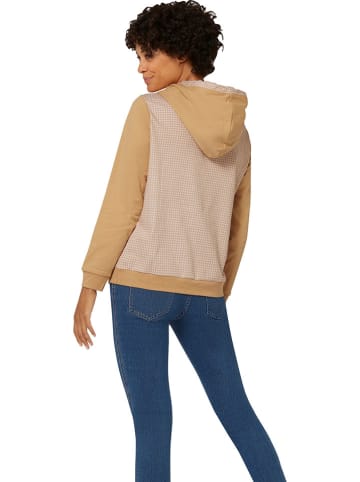 WITT WEIDEN Hoodie in Hellbraun