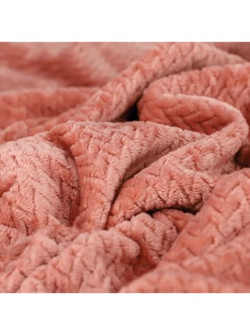 ESPRIT Pled "Comfy" w kolorze jasnoróżowym