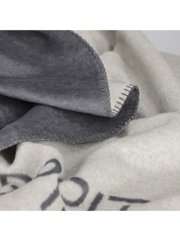 ESPRIT Pled "Fun" w kolorze szaro-kremowym