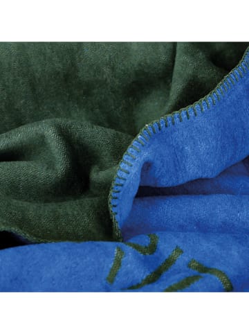 ESPRIT Plaid "Fun" in Blau/ Grün