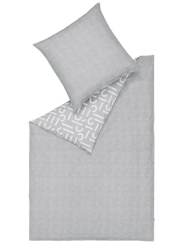 ESPRIT Flanell-Bettwäscheset "Scatter" in Grau