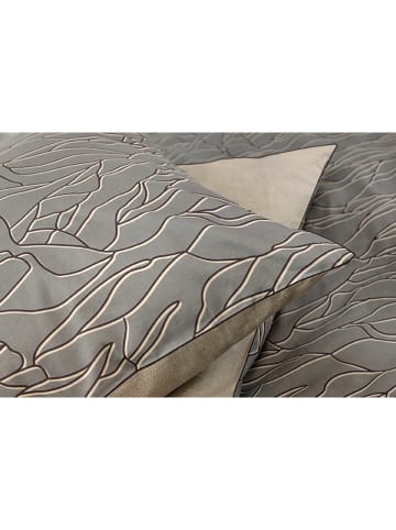 ESPRIT Renforcé-Bettwäschset "Nele" in Grau/ Beige