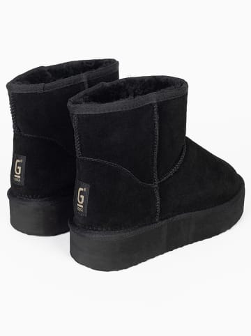 Gooce Leren winterboots "Thimble" zwart