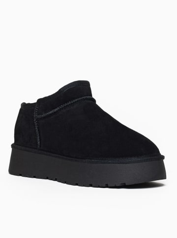 Gooce Leren winterboots "Jackie" zwart