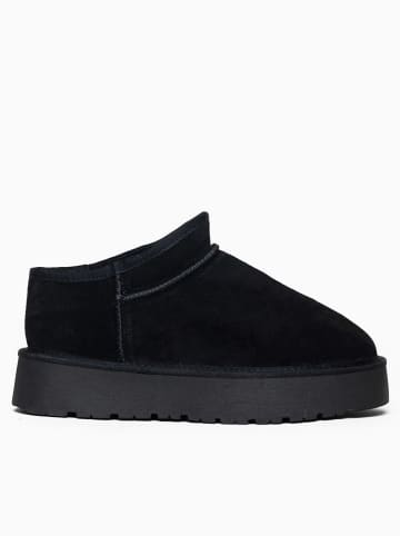 Gooce Leren winterboots "Jackie" zwart