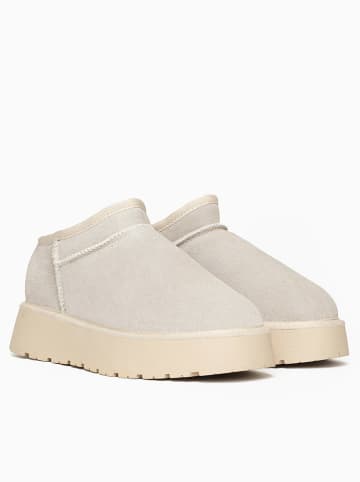 Gooce Leren winterboots "Jackie" crème