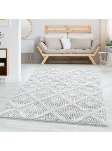 Mioli Hochflor-Teppich "Pisa" in Grau