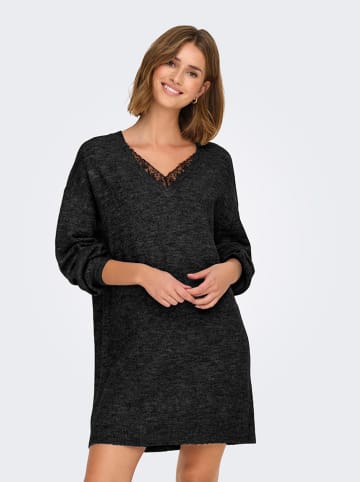 ONLY Strickkleid in Anthrazit