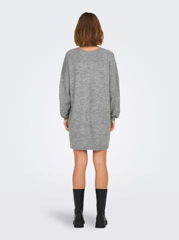 ONLY Strickkleid in Grau
