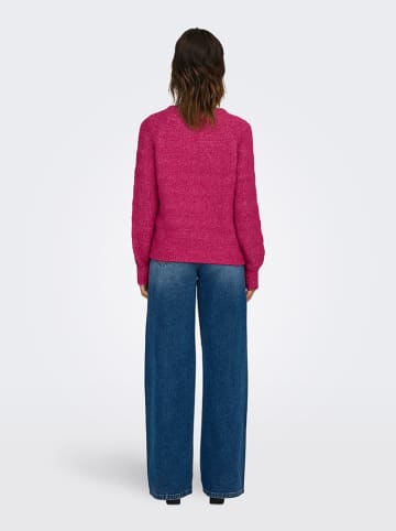 ONLY Sweter w kolorze różowym