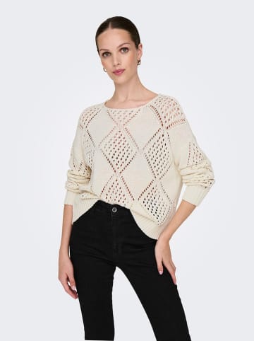 ONLY Pullover in Creme