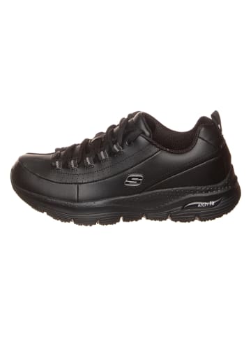 Skechers Leren sneakers "Arch Fit Sr-Trickell II" zwart