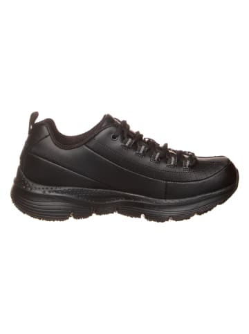 Skechers Leren sneakers "Arch Fit Sr-Trickell II" zwart