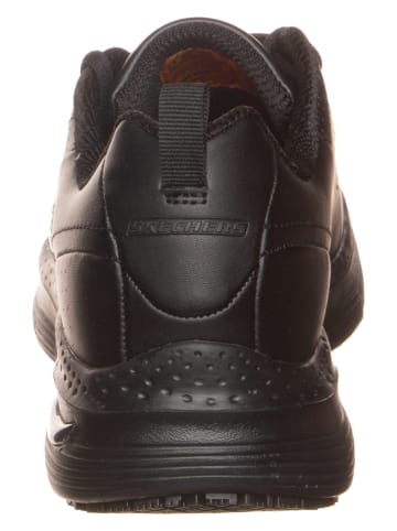 Skechers Leder-Sneakers "Arch Fit Sr-Trickell II" in Schwarz