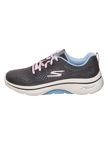 Skechers Sneakers "Go walk Arch Fit 2.0 - Vivid" in Schwarz/ Blau