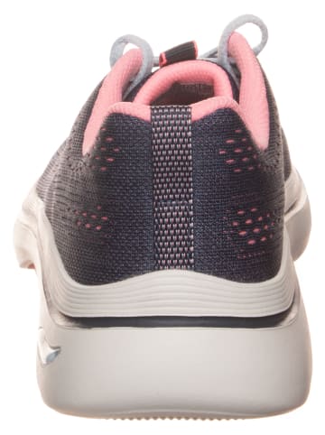 Skechers Sneakers "Go walk Arch Fit 2.0 - Vivid" donkerblauw/lichtroze