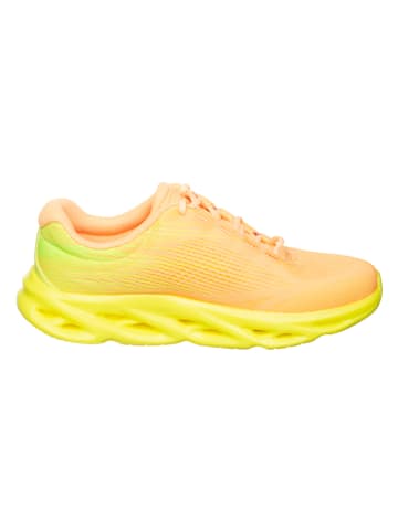 Skechers Hardloopschoenen "Go Run Swirl Tech Speed - Ultimate Stride" oranje/geel