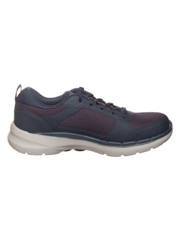 Skechers Sneakersy "Go Walk 6 - Compete" w kolorze granatowym
