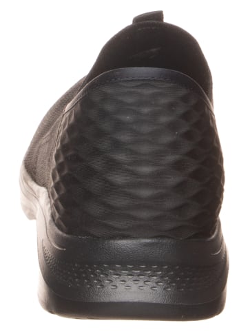 Skechers Instappers "Go Walk 7 - Easy On 2" zwart