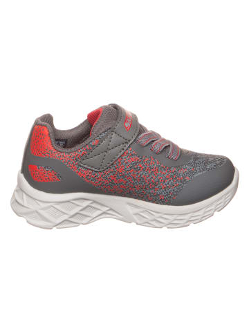 Skechers Sneakers "Microspec II" grijs/rood