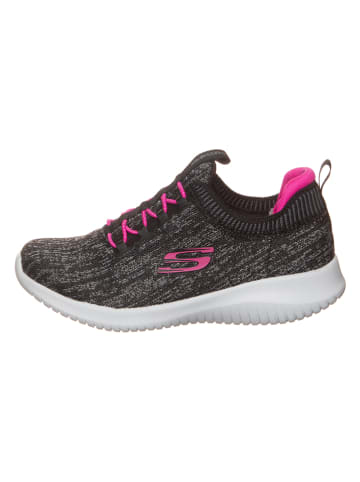 Skechers Sneakers "Ultra Flex - Bright Horizon" zwart/roze