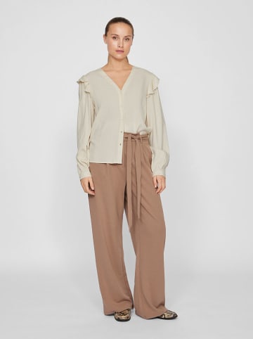 Vila Bluse in Creme