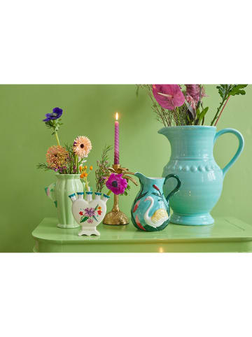 Rice Vaas crème/meerkleurig - (H)14,5 cm