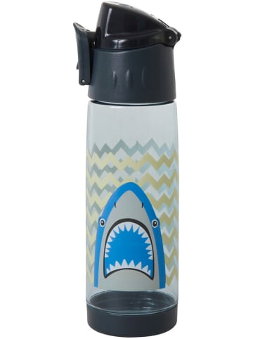 Rice Trinkflasche in Schwarz/ Hellblau - 500 ml