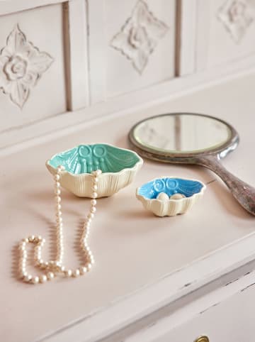 Rice 2-delige set: decoratieve schalen blauw/mintgroen