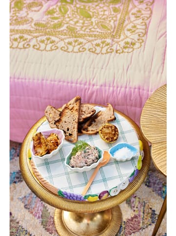 Rice 2-delige set: decoratieve schalen blauw/mintgroen