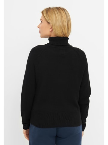 Bench Rollkragenpullover "Johanna" in Schwarz