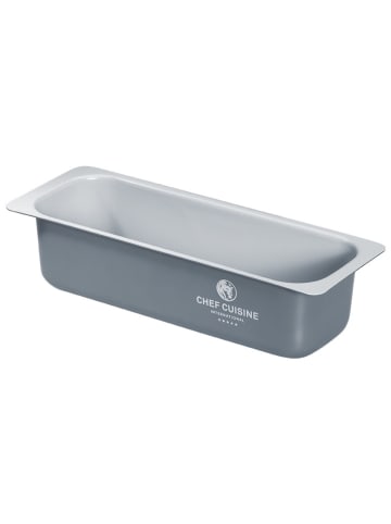 Chef Cuisine 2-delige set: voorraadpotten zilverkleurig - (B)26 x (H)6,9 x (D)10 cm