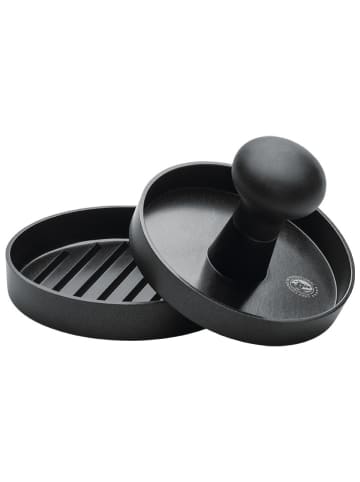 Chef Cuisine Prasa w kolorze czarnym do burgerów - wys. 7,5 x Ø 11,5 cm